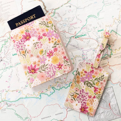 Floral Passport Cover