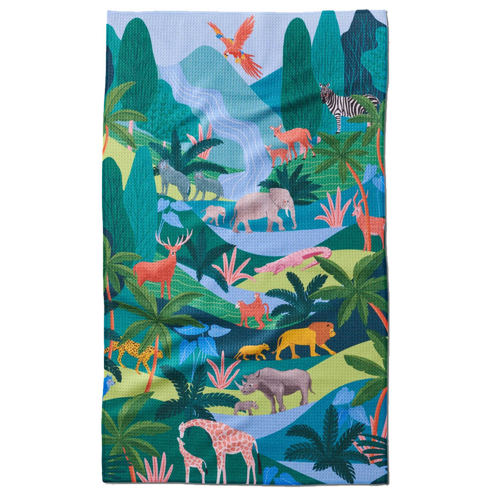 Rainforest Kitchen Tea Towel