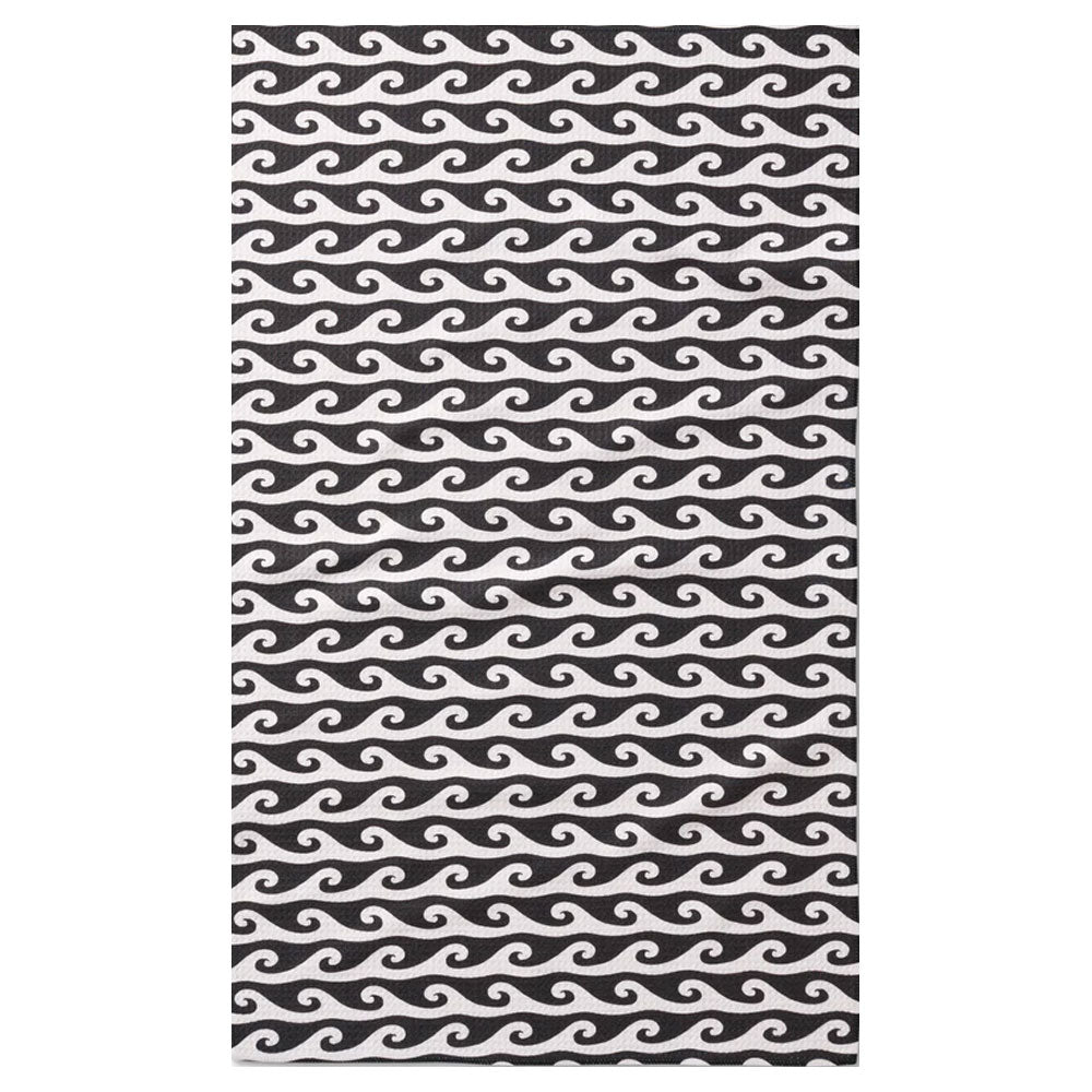 Rolling Waves Kitchen Tea Towel