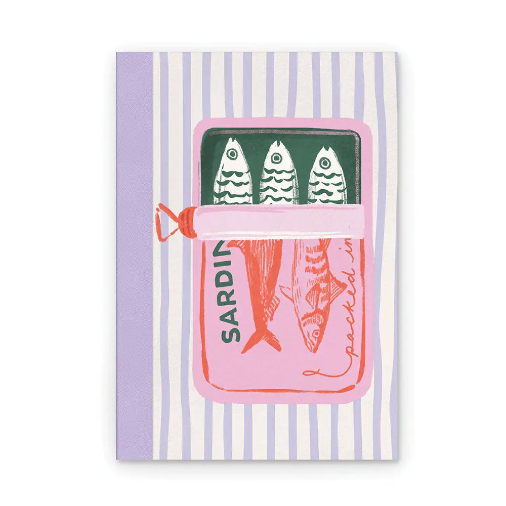 Sardine Snack Artisan Notebook