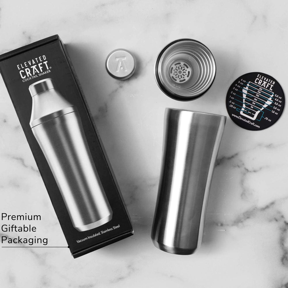 Elevated Craft® Hybrid Cocktail Shaker (Stainless)