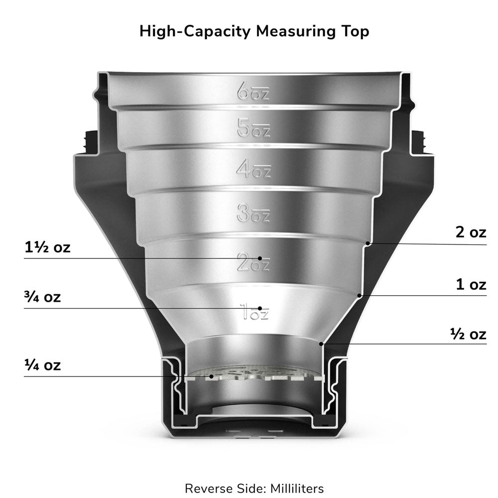 Elevated Craft® Hybrid Cocktail Shaker (Stainless)