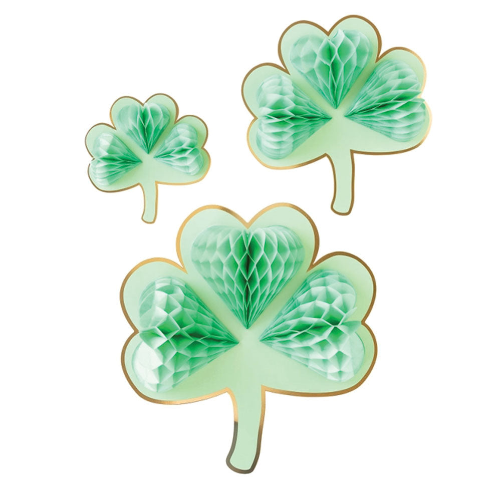 Hanging Shamrock Honeycomb