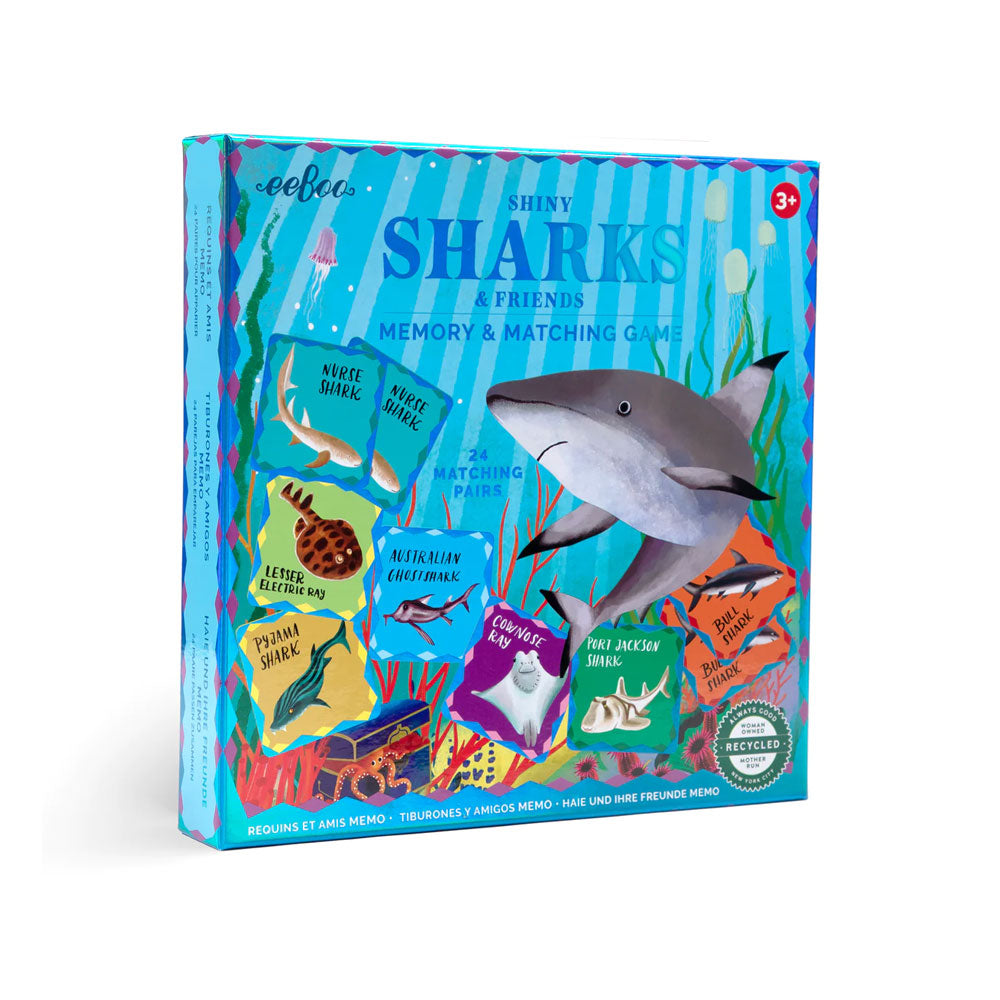 Shark & Friends Shiny Memory Matching Game