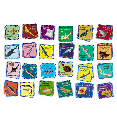 Shark & Friends Shiny Memory Matching Game