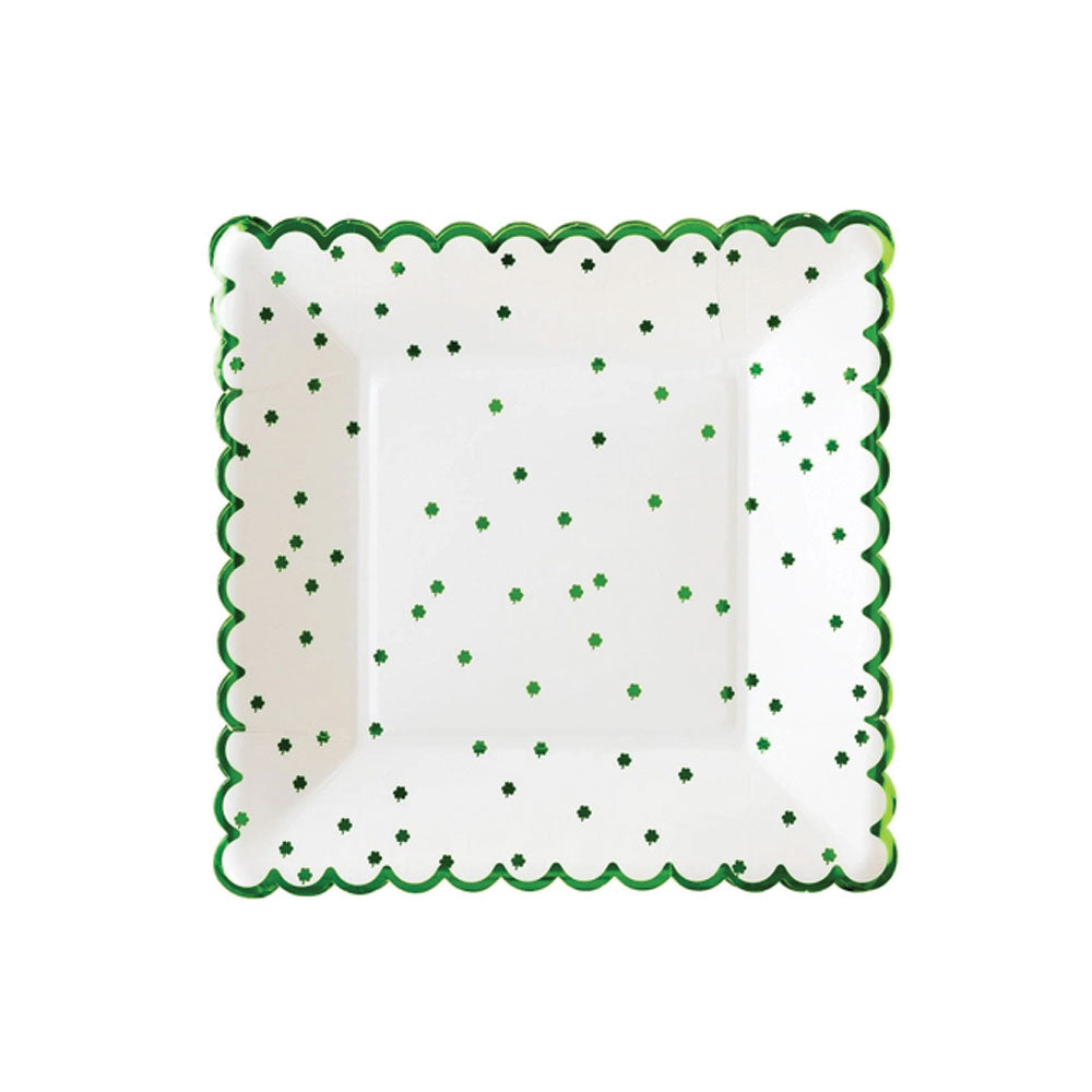 Shamrock Paper Plates