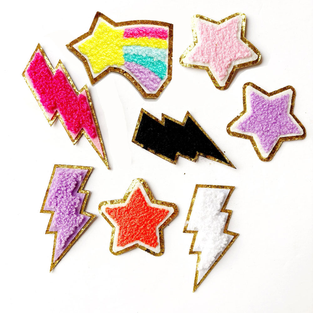 Stars & Lightning Patches