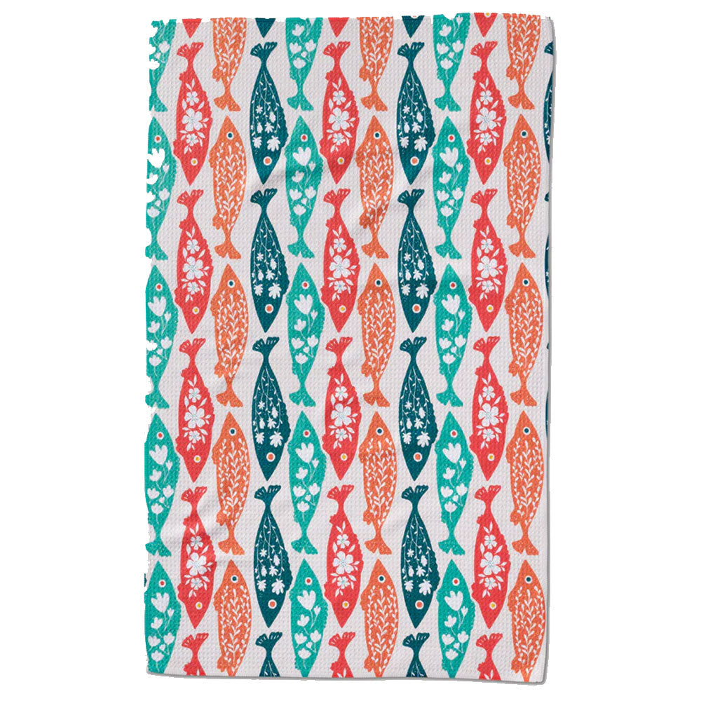 Swedish Fish Kitchen Tea Towel