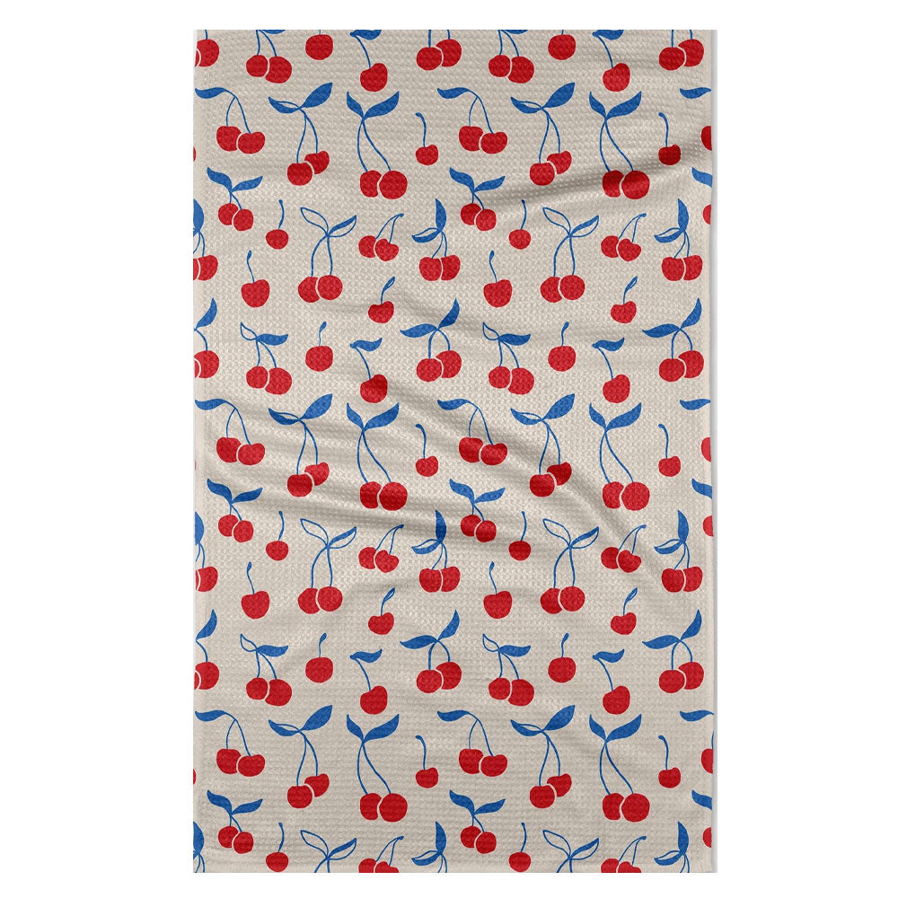 Very Cherry Kitchen Tea Towel