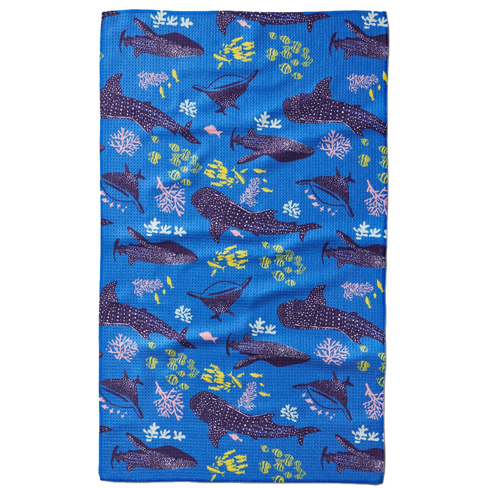 Whale Shark Kitchen Tea Towel