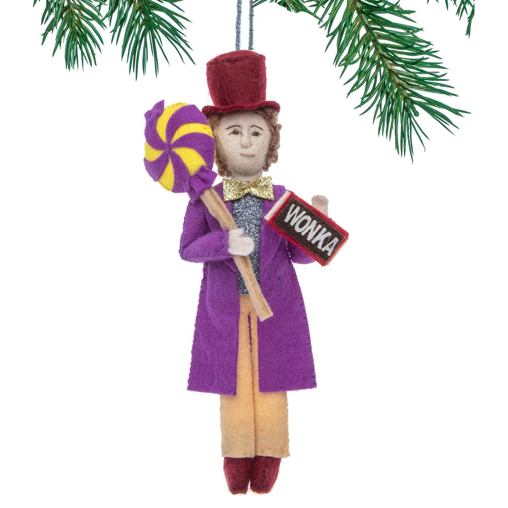 Willy Wonka Felt Ornament