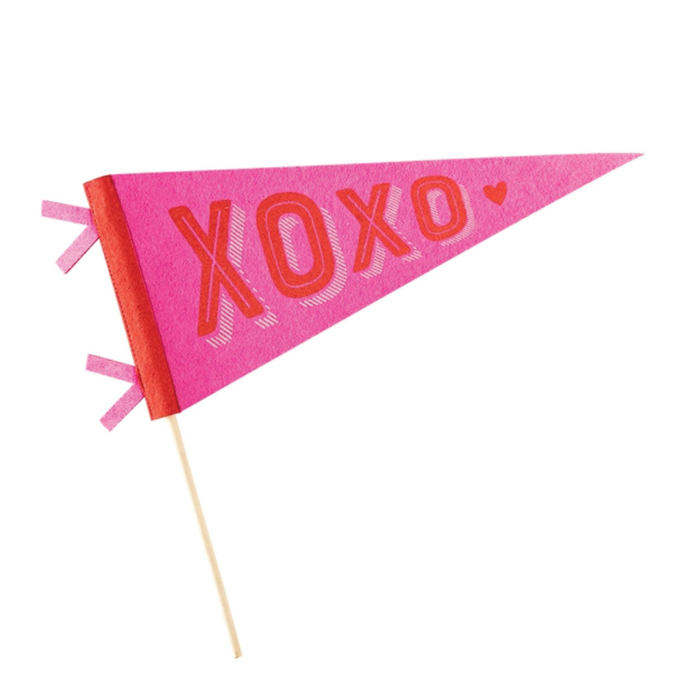 XOXO Felt Pennant