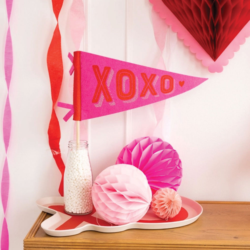 XOXO Felt Pennant