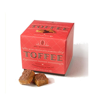 Almond Toffee Squares (8oz) - Barque Gifts