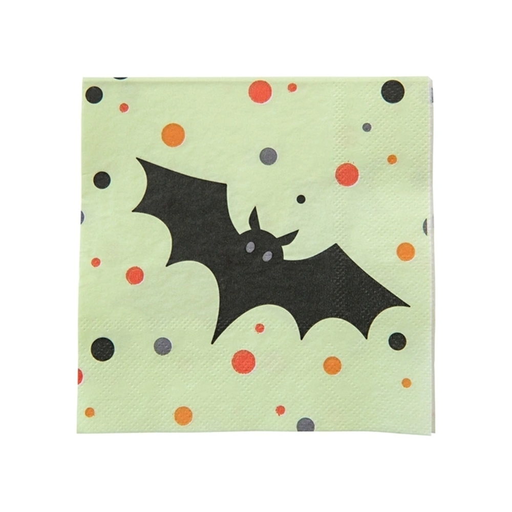 Batty Night Glow Napkins