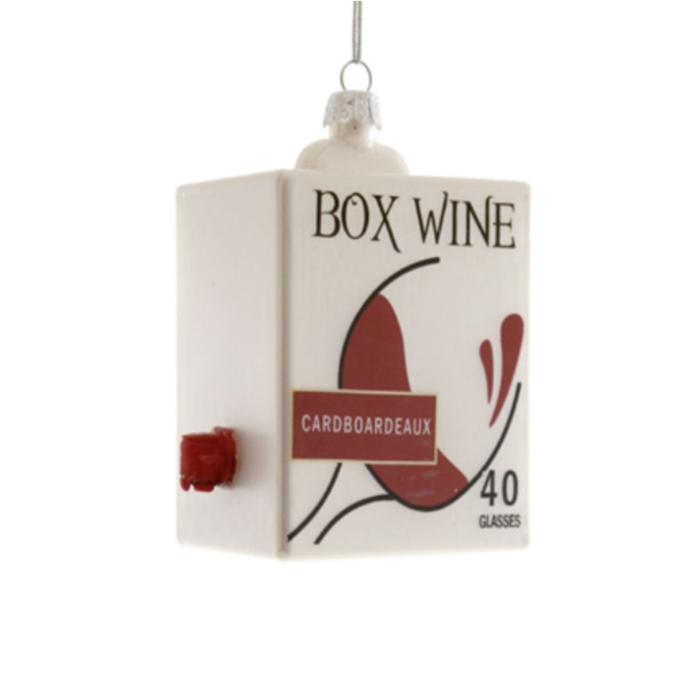 Boxed Wine Ornament