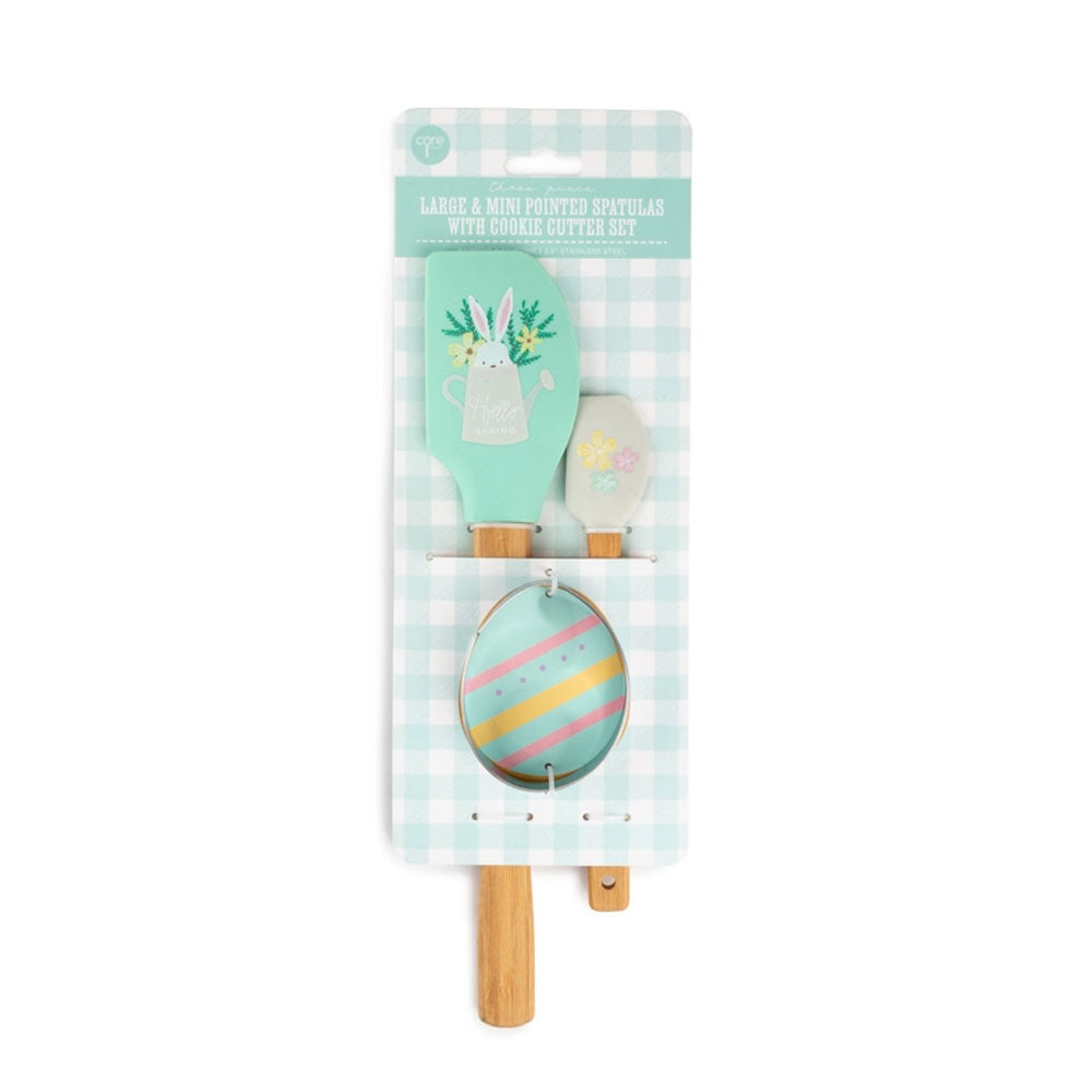 Easter Spatula & Cookie Cutter Set (3 piece)