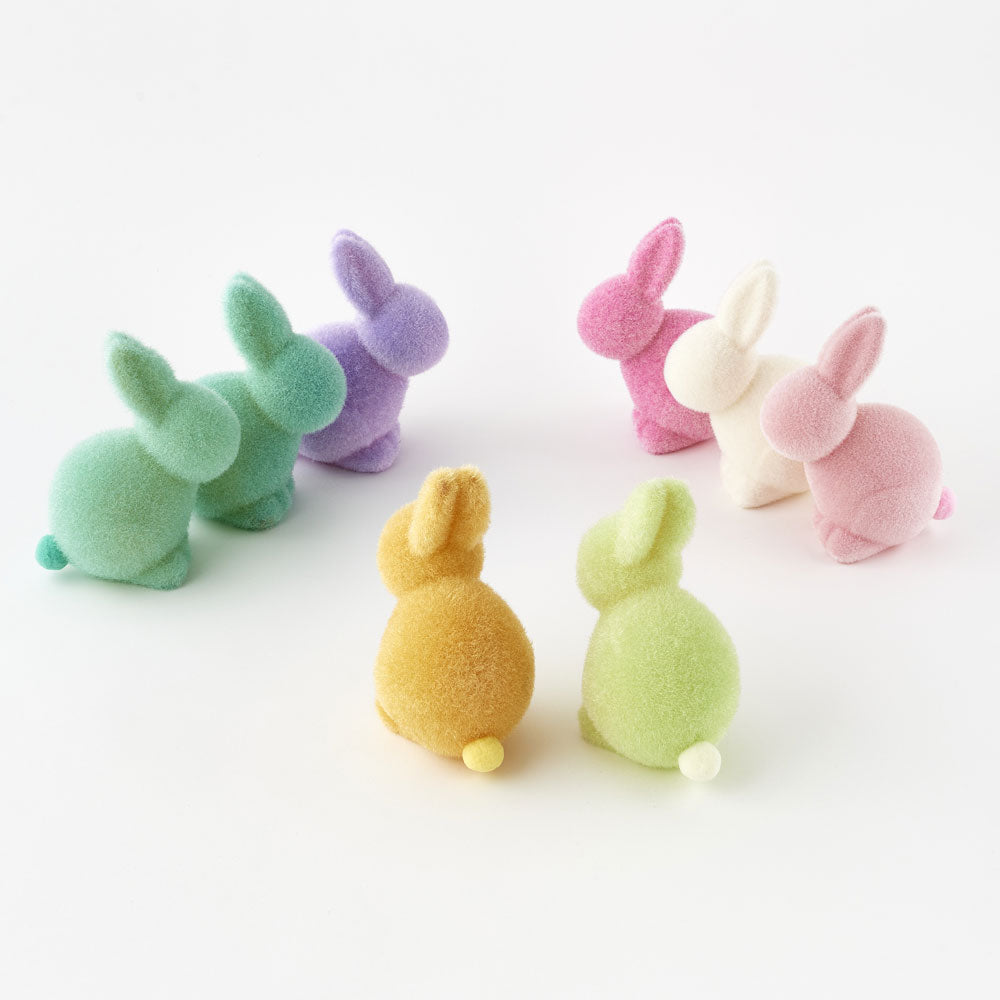 Flocked Bunny 7”