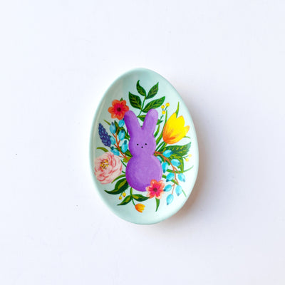 Small Peeps Egg Plate