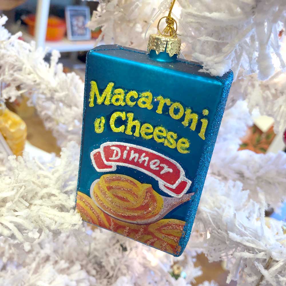 Macaroni and Cheese Ornament - Barque Gifts