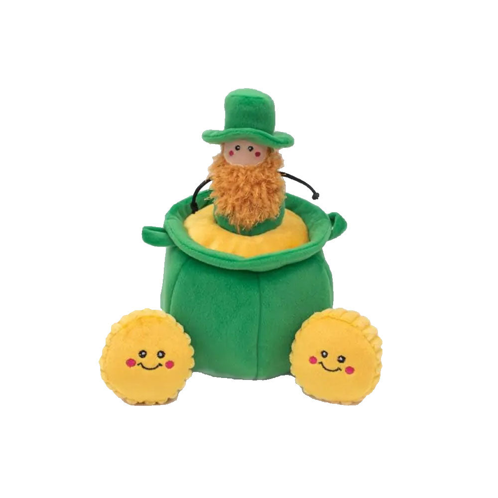 Leprechaun and Pot of Gold Dog Toy