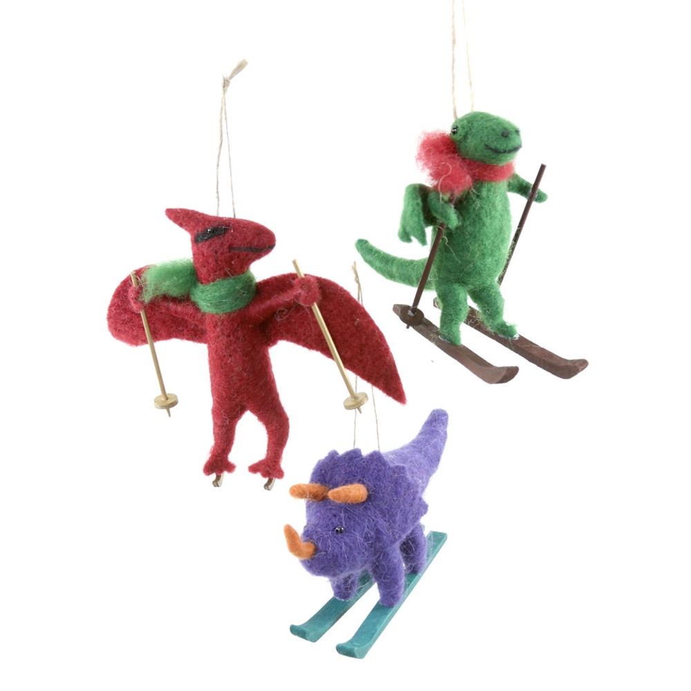 Ski Rex Ornaments