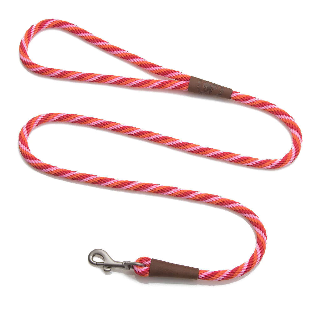 Small Snap Leash 3/8" x 6'