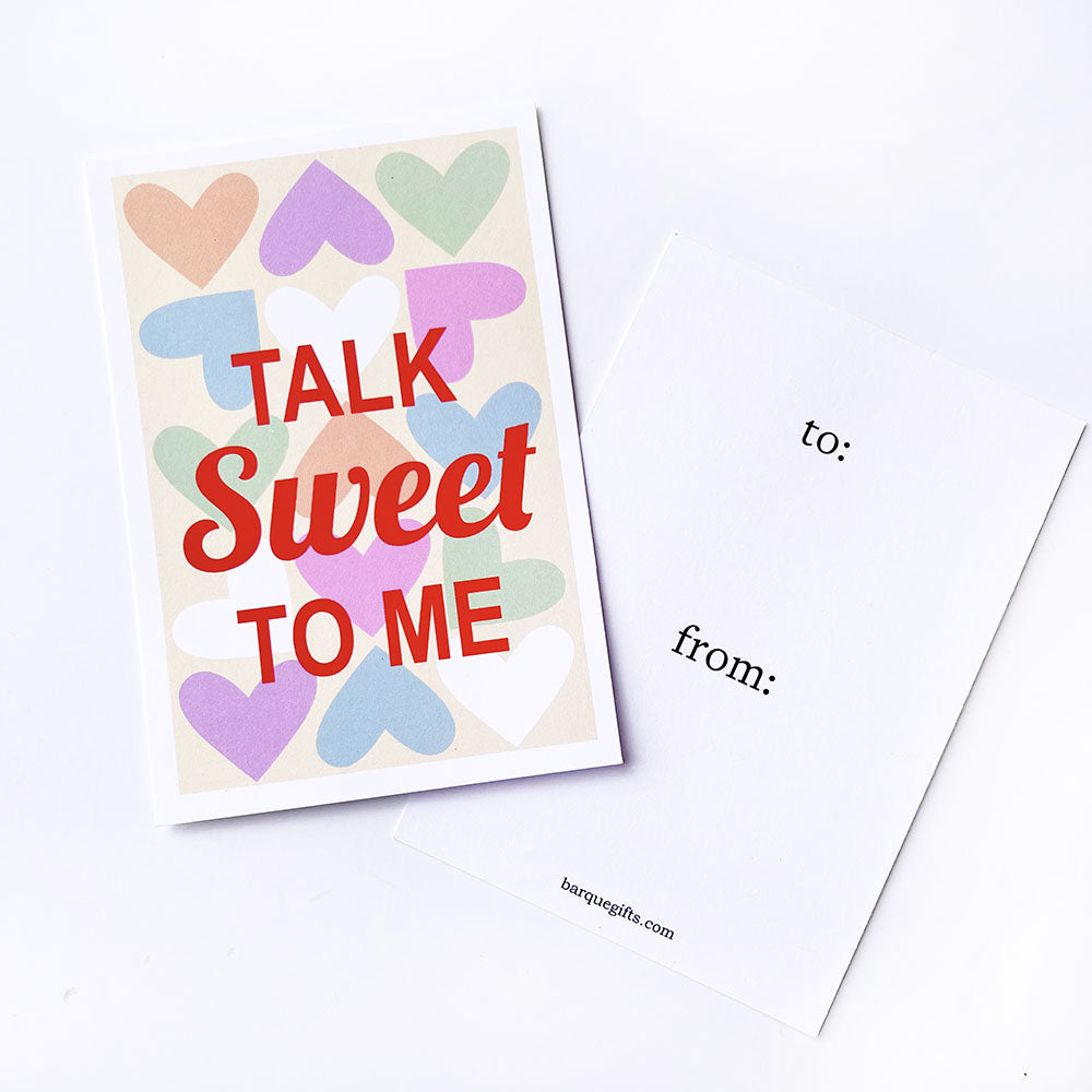 Talk Sweet to Me Sweethearts Candy Valentine